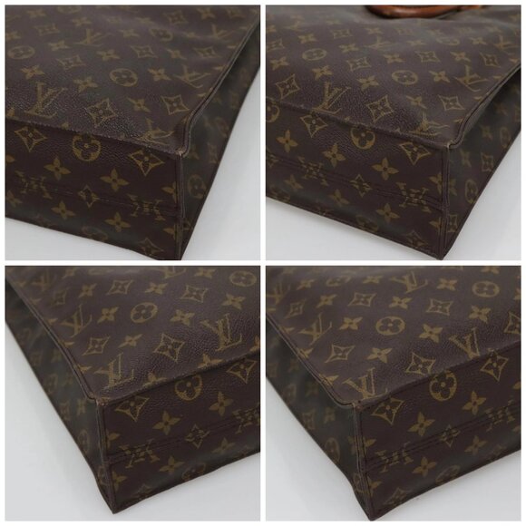 LOUIS VUITTON Monogram Sac Plat Hand Bag M51140 LV Auth 134426 - Picture 16 of 16